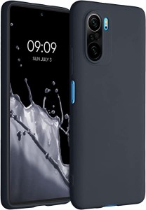 Xiaomi Poco F3 専用ケース 耐衝撃 TPUソフト シリコンケース スマホカバー 滑り止め ケース...(ブルーベリーの青) 送料無料