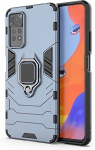 Xiaomi Redmi Note 11 Pro 5G ケース リング付き スマホケース 米軍MIL標準コレクション 360回転 車載ホルダー 全面保護 落下防止 防塵 