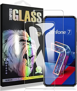 ASUS ZenFone 7 ZS670KS ガラスフィルム [2枚セット] ZenFone7 Pro ZS671KS フィルム zs670ks zs671ks 液晶 保護フィルム 強化ガラス さ