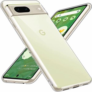 Pixel7 ケース クリア ピクセル7 クリアケース 透明 TPU ソフト カバー 薄型 全透明 ストラップホール付き レンズ保護 柔軟 耐衝撃 スリ