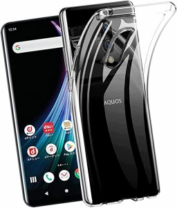 AQUOS zero2 SH-01M SHV47 SH-M13 ケース カバー AQUOS TPU 保護ケース AQUOSzero2 カバー背面 ンプロテクター シェル クバー クリア ソ