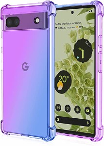 Google Pixel 7 5G対応ケース グラデーションカバー Google Pixel 7 5Gスマホ保護カバー 耐衝撃 Google Pixel 7 5G用クリアTPU ケース カ