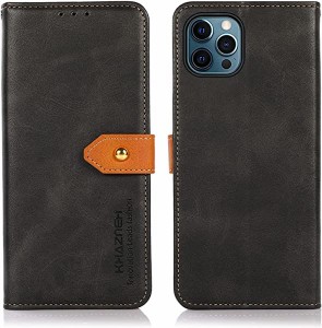 iPhone 14 Pro ケース 手帳型 アイフォン 14 プロ カバー 財布型 高級PUレザー 耐衝撃 マグネット式ボタン スピーカーホール付き カード