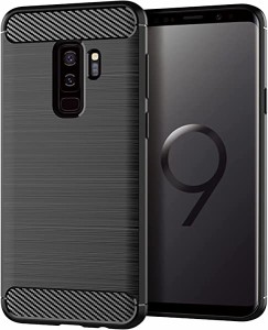 Galaxy S9 plus/SC-03K スマホケース S9+/ SCV39 ケース カバー ケース 炭素繊維カバー (素材/TPU) 指紋防止 滑り止め 薄型 軽量 耐衝撃 