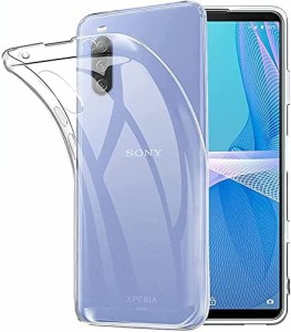 Xperia 10 III/Xperia 10 III Lite SO-52B/SOG04専用クリア ソフト シリコン TPU 保護ケース超軽量 衝撃防止 落下防止 超薄型 防指紋TPU