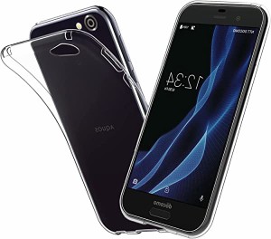 AQUOS R SH-03J / SHV39 / 604SH ケース クリア AQUOS R カバー TPU 薄型 耐衝撃 落下防止/指紋防止/黄変防止/柔軟/汚れ防止/衝撃吸収 ワ