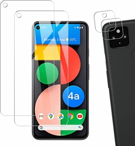 【2+2枚】 日本素材製 強化ガラス Google Pixel 4a 5G ガラスフィルム 強化ガラス google pixel 4a 5g フィルム 硬度9H 飛散防止 指紋防