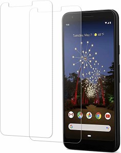 2枚セット Google Pixel 3a ガラスフィルム 強化 ガラス 液晶 保護 フィルム 送料無料