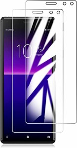 【二枚】 sony xperia 8 lite ガラスフィルム Xperia8 SOV42 フィルム 液晶保護フィルム Sony Xperia 8 au sov42 SoftBank 902SO SO-02M 