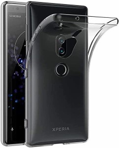 Xperia XZ2 Premium スマホケース SO-04K/SOV38 カバー TPU 超薄型 全面保護 ケース ソフト ケース クリア シリコン 透明 クリア ケース 