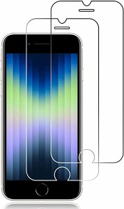 【二枚入り】 iPhone SE 第3世代 ガラスフィルム iPhone SE3 2022 フィルム 液晶保護フィルム iPhone 6/6s iPhone7 SE 第2世代 iPhone 8 