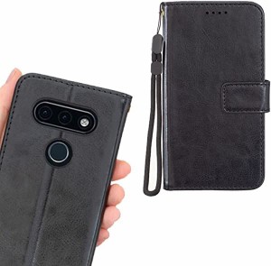 送料無料 LGエレクトロニクス LG style3 L-41A docomo ケース 手帳型エルジー スタイル3 style 3財布型携帯 ケース (ブラック)カード収納