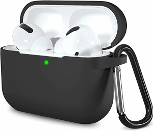 【2023改良モデル】 AirPod Pro ケース 対応 AirPods Pro イヤホン 液状シリコンケース AirpodsPro case フックつき付き でキズやしもん