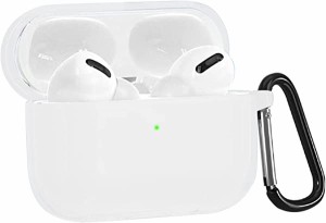 【新型】 AirPods Pro 用 ケース AirPods Pro 超極薄 シリコンケース LED可視 ワイヤレス充電対応 防塵 耐衝撃 アップルイヤホン 保護ケ