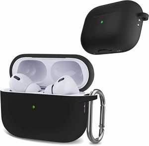 Airpods pro2 ケース エアーポッズ プロ2カバー airpods pro第2世代 保護ケース シリコン素材素材 ソフト 耐衝撃 前のLEDライトが見える 