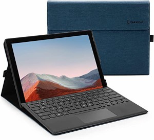 Microsoft Surface Pro 7+ Pro 7 Surface Pro 6 Surface Pro 5 2017 Surface Pro 4 に対応ケース 表面内蔵保護カバー 多視角 スタンド 軽