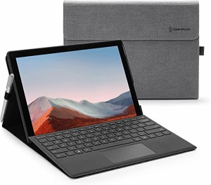 Microsoft Surface Pro 7+ Pro 7 Surface Pro 6 Surface Pro 5 2017 Surface Pro 4 に対応ケース 表面内蔵保護カバー 多視角 スタンド 軽