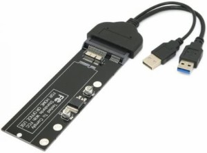 USB 3.0 12+6ピン SSD HDD - SATA 22ピン ハードディスクカートリッジドライブ Air Pro 2010 2011 Air A1369 A1370 SSD用 送料無料