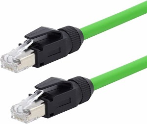 LANケーブル ハイフレックス ロボティック RJ45 Cat6 イーサネット ネットワーク パッチコード 1000Mbps ルーター自動化用 1M 送料無料