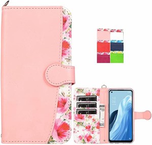 OPPO Reno7 A ケース 手帳型 カバー au OPG04 スマホケース ワイモバイル OPPO リノ7 A 財布型 かわいい おしゃれ マグネット icカード 