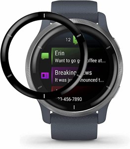 【お得なセット】  Garmin Venu 2 Plus フィルム ガーミン Venu2 Plus 液晶保護フィルム PMMA+PC製素材 3D 高透過率 耐衝撃 防塵 飛散防