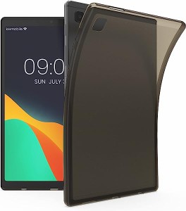 Samsung Galaxy Tab A7 Lite 8.7 (2021) ケース タブレットカバー タブレットケース TPU シリコン 保護 黒色/透明 送料無料