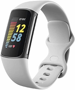 Fitbit Charge5 交換用バンド シリコンベルト 柔らかい 多色選択 防汗 脱着簡単 Fitbit Charge5 交換用ストラップ スポーツバンド （ホワ