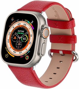 アップルウォッチ 交換 バンド ベルト レザー apple watch ベルト iwatch 革 appleウォッチ 皮ベルト45mm 44mm 42mm 41mm 38mm 腕 時計バ