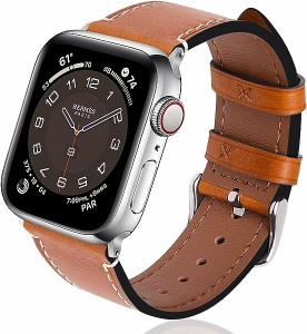 アップルウォッチ 交換 バンド ベルト レザー apple watch ベルト iwatch 革 appleウォッチ 皮ベルト38mm 40mm 41mm 42mm 44mm 45mm 腕 