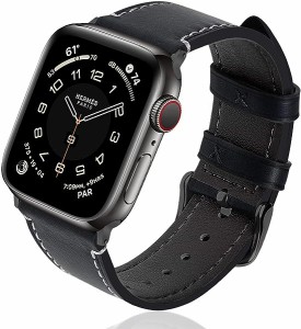 アップルウォッチ 交換 バンド ベルト レザー apple watch ベルト iwatch 革 appleウォッチ 皮ベルト38mm 40mm 41mm 42mm 44mm 45mm 腕 