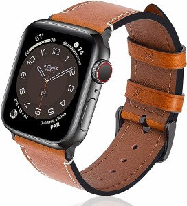 アップルウォッチ 交換 バンド ベルト レザー apple watch ベルト iwatch 革 appleウォッチ 皮ベルト38mm 40mm 41mm 42mm 44mm 45mm 腕 