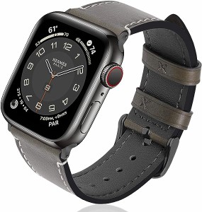 アップルウォッチ 交換 バンド ベルト レザー apple watch ベルト iwatch 革 appleウォッチ 皮ベルト38mm 40mm 41mm 42mm 44mm 45mm 腕 