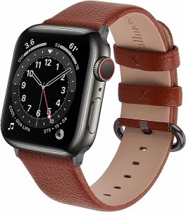 アップルウォッチ 交換 バンド ベルト レザー apple watch ベルト iwatch 革 appleウォッチ 皮ベルト45mm 44mm 42mm 41mm 38mm 腕 時計バ