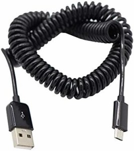 USB2.0 microケーブル マイクロ usbケーブル 金メッキ 超耐久 急速充電 高速データ転送 伸縮調節可能 便利