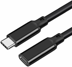 USB type C 延長ケーブル USB 3.1 Gen2(10Gbps) usb-c タイプc 延長コード 高速データ転送 5A PD急速充電 アンドロイド ラップトップなど