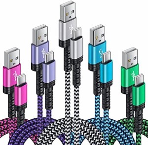USB Type C ケーブル 3A急速充電 QC3.0対応 タイプｃ充電ケーブル 高耐久 ナイロン USB A to USB C 充電ケーブル Moto Xiaomi Huawei Pix
