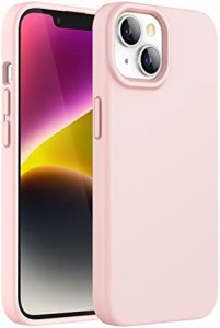 iPhone 14 ケース シルキー シリコン ソフトタッチ フルボディ 保護ケース マイクロファイバー ライニング付き 耐衝撃 カバー 6.1インチ 