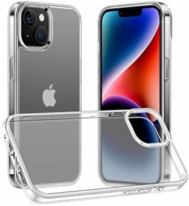 iPhone 14 ケース 強化ガラス 半透明 カバー マットタイプ 耐衝撃 黄ばみにくい 野外 キャンプ アウトドア 軽量 薄型 iPhone14 対応 6.1