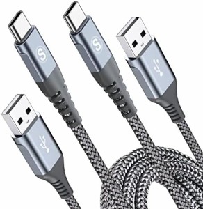 【2本セット 2M+2M】 USB Type C ケーブル 急速充電 タイプc PD& QC3.0対応60W急速充電 type-c ケーブル 高速データ転送usb c ケーブル i