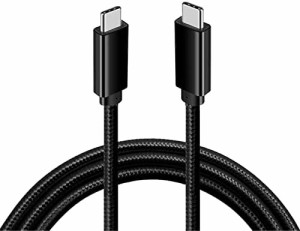 USB-C to USB-C ケーブル 1m 急速充電 5Gbps 高速データ転送 PD対応 60W USB C to USB C ケーブル USB 3.1 Gen1 ナイロン編み 高耐久性 G