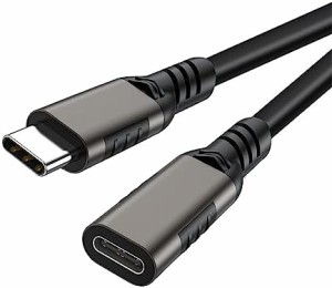 USB type C 延長ケーブル USB 3.1 Gen2(10Gbps) USB C タイプc 延長コード 高速データ転送 5A PD急速充電 アンドロイド ラップトップなど