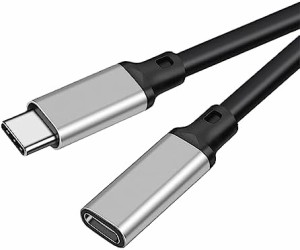 USB type C 延長ケーブル USB 3.1 Gen2(10Gbps) USB C タイプc 延長コード 高速データ転送 5A PD急速充電 アンドロイド ラップトップなど