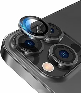 【6枚セット】 iPhone15 Pro カメラフィルム iPhone15 pro max カメラフィルム レンズ保護カバー 薄型 強化ガラス 耐衝撃 独立型 黒縁取