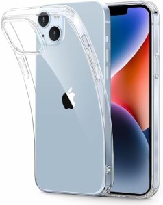 iPhone 15 ケース クリア カバー 透明 耐衝撃 軽薄型 黄変防止 Qi 無線 ワイヤレス充電対応 Magsafe対応 PC背面 TPU バンパー 透明 保護