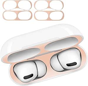 【改良モデル】 AirPods Pro 2 ダストガード airpods Pro/Pro 2 シール金属汚れ防止 エアーポッズ プロ エアーポッズ ガードカバー 極薄1