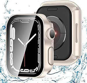 アップルウォッチ カバー Apple Watch カバー 41mm 対応 ケース 3D 直角エッジ デザイン 耐衝撃 全面保護 超薄型 スマートウォッチ 保護 