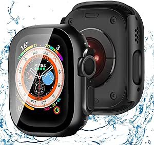 アップルウォッチ カバー Apple Watch カバー 49mm 対応 ケース 3D 直角エッジ デザイン 耐衝撃 全面保護 超薄型 スマートウォッチ 保護 