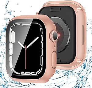 アップルウォッチ カバー Apple Watch カバー 40mm 対応 ケース PC+ガラス 一体型 スマートウォッチ 保護 ケース 対応 アップルウォッチs