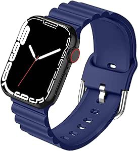 送料無料 【2023新モデル】 アップルウォッチ バンド Apple Watch 38mm/40mm/41mm スポーツバンド 交換 スマートウォッチ シリコン ベル