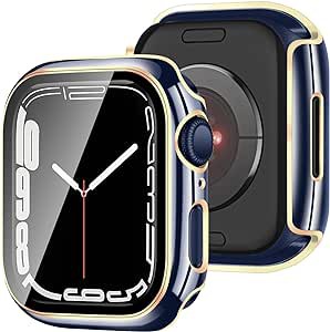 アップルウォッチ カバー Apple Watch カバー 40mm 対応 ケース ツートンカラー キラキラ メッキ 光沢 AppleWatch 保護 ケース 対応 アッ